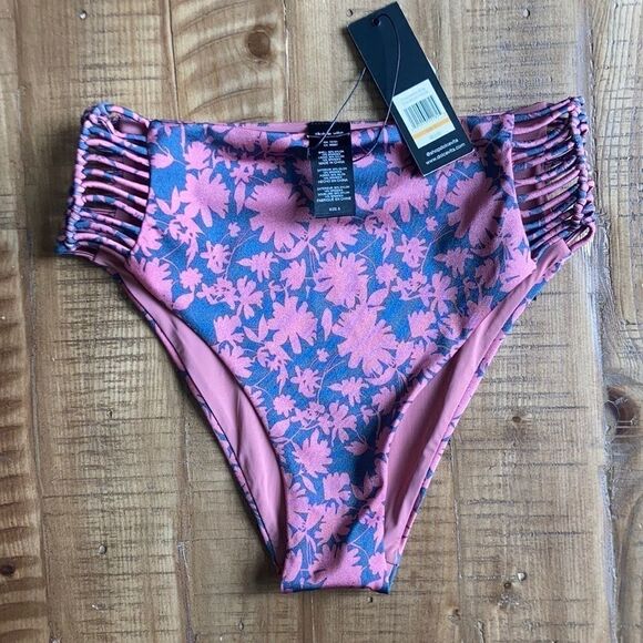 NWT Dolce Vita high waist macrame bikini bottoms S - Picture 1 of 7